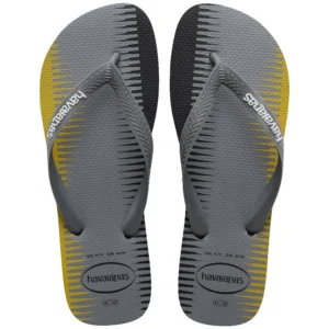 HAVAIANAS TREND PTO/CINZA 35/6