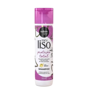 SHAMPOO SALON LINE 300ML MEU LISO PROT TOTAL