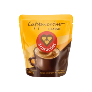 CAPPUCCINO 3CORACOES 100G CLASSIC REFIL
