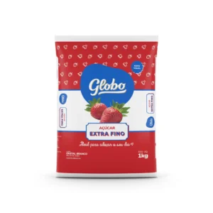ACUCAR EXTRA FINO GLOBO 1KG