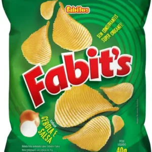 BATATA FABITOS 40G CEBOLA E SALSA