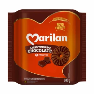 BISC MARILAN AMANTEIGADO 280G CHOCOLATE