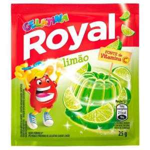 GELATINA ROYAL 25G LIMAO