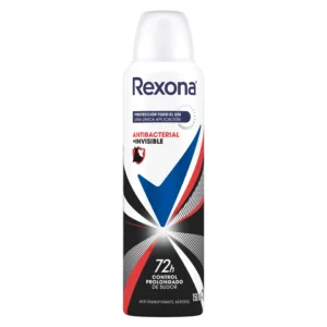DESODORANTE AEROSOL REXONA 150ML ANTIBAC INVISIBLE