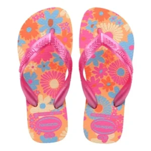 SAND HAVAIANAS KIDS FLORES PESSEGO 27/8