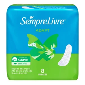 ABSORVENTE SEMPRE LIVRE ADAPT SEM ABAS 8UN