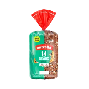PAO DE FORMA NUTRELLA 14GRAOS 450G