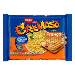 MACARRAO INSTANT NISSIN 80G CREMOSO FRANGO