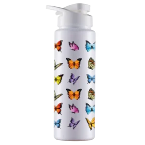 GARRAFA SQUEEZE BANDEIRANTE BORBOLETA 750ML