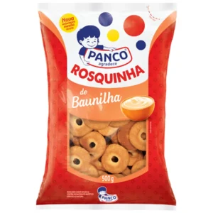 ROSQUINHAS PANCO 500G BAUNILHA