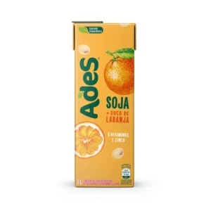 LEITE SOJA ADES LARANJA 1L