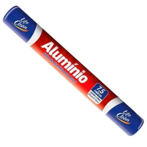 FOLHA ALUMINIO LIFE CLEAN 45X75M