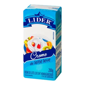CREME DE LEITE LIDER TP 200G