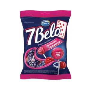 PIRULITO 7BELO 500G FRAMBOESA