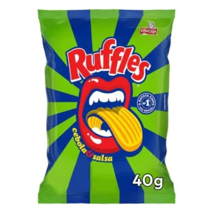 SALG ELMA CHIPS RUFFLES 40G CEBOLA SALSA