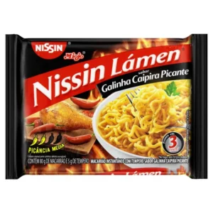MACARRAO INSTANT NISSIN 85G GALINHA CAIPIRA PICANTE
