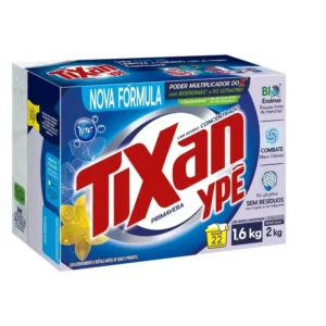 LAVA ROUPAS PO TIXAN CX 1,6KG PRIMAVERA