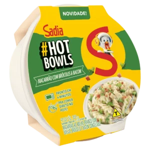 MACARRAO FUSILLI SADIA 300G MOLHO BCO BROC BACON