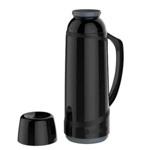 GARRAFA TERMICA SOPRANO ROSCA 1L PRETA