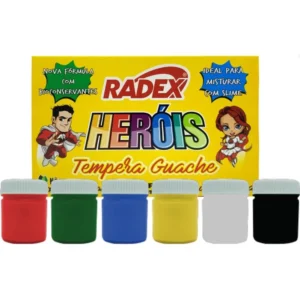 TINTA GUACHE 015ML 06 CORES