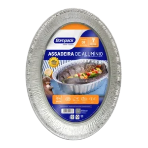 ASSADEIRA ALUMINIO BOMPACK 7L