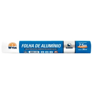 FOLHA ALUMINIO WYDA 30X7,5M