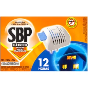 REPELENTE ELETRICO SBP PASTILHA NOITE C12