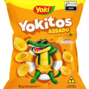 SALGADINHO YOKITOS 54G CONCH QUEIJO