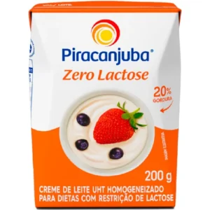 CREME LEITE PIRACANJUBA 0 LACTOSE 200G