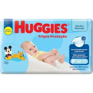 FRALDA DESC HUGGIES TRIPLA PROTECAO P C32