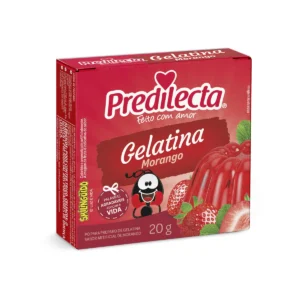 GELATINA PREDILECTA 20G MORANGO