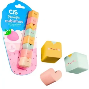 BORRACHA DECORADA CIS CUBINHOS