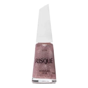 ESMALTE RISQUE 8ML GRANULADO ROSE