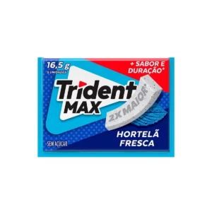 CHICLE TRIDENT 16,5G MAX HORTELA FRESCA