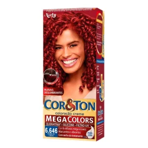 TINTURA COR TON VERMELHO CEREJA 6.646