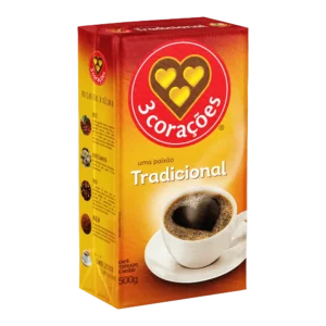 CAFE 3CORACOES VACUO 500G TRADICIONAL