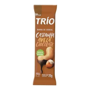 BARRA CEREAL TRIO 20G CASTANHA E AVELA