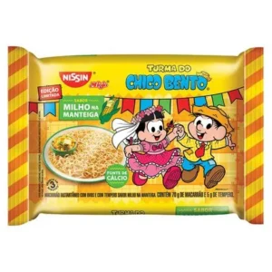 MACARRAO INSTANT NISSIN 75G CHICO BENTO MILHO MANTEIGA