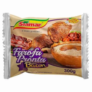 FAROFA MANDIOCA SIAMAR 300G BACON