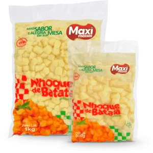 MASSA FRESCA NHOQUE BATATA MAXI MASSAS 1KG