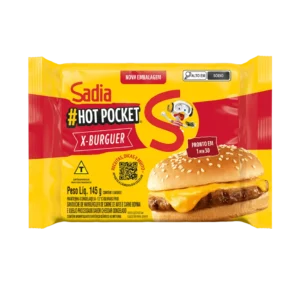 SANDUICHE SADIA HOT POCKET 145G X BURGUER