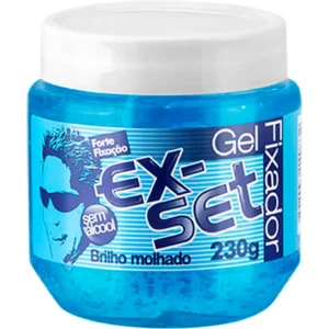GEL FIXADOR EX SET 230G AZUL FORTE