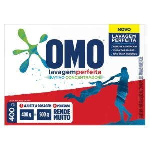SABAO EM PO OMO LAVAGEM PERFEITA 400G