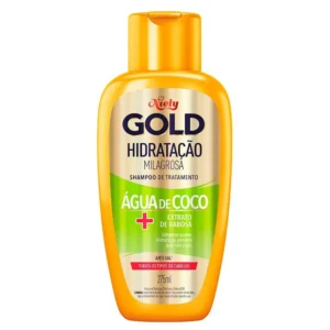 SHAMPOO NIELY GOLD 275ML AGUA DE COCO