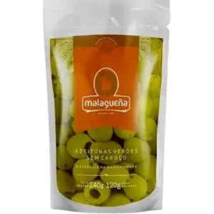 AZEITONAS VERDES MALAGUENA 240G DP