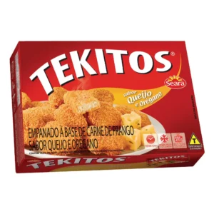 EMPANADO FRANGO TEKITOS SEARA 300G  QUEIJO/ OREGANO