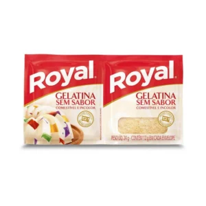 GELATINA ROYAL 24G SEM SABOR