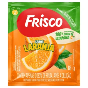 REFRESCO PO FRISCO 18G LARANJA