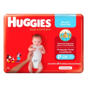 FRALDA DESC HUGGIES SUPREME P C28