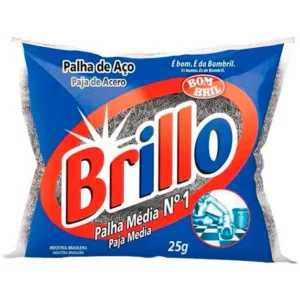 PALHA ACO BRILLO 25G N 1
